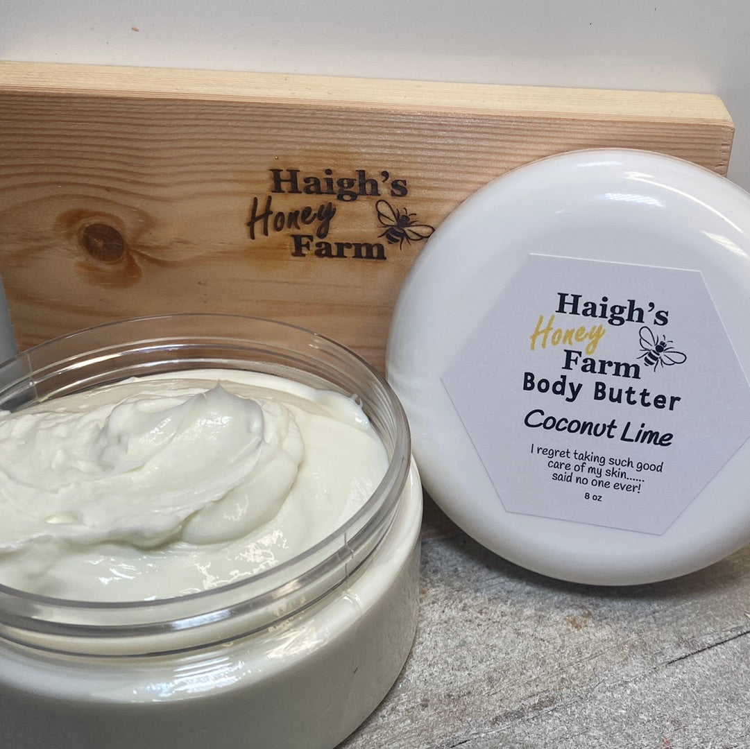 Coconut Lime Body Butter Haigh's Honey Farm