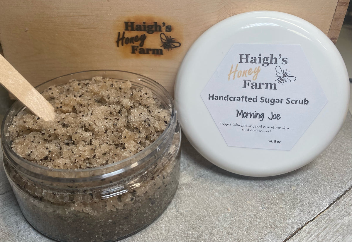 Morning Joe Sugar Scrub Haigh's Honey Farm