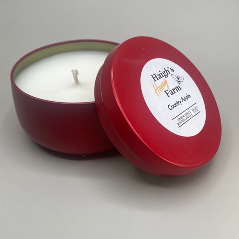 Country Apple 7.6 oz Candle Tin