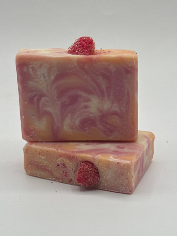 Strawberry Sunrise Handcrafted Soap
