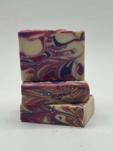 Sugarberry Swirl Handcrafted Soap