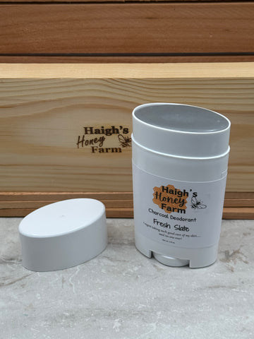 Fresh Slate Natural Charcoal Deodorant