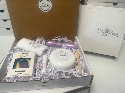 Silver Birch Comfort Care Peace + Calm Box
