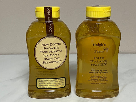 **Wholesale** 16 oz Glass Honey Jar