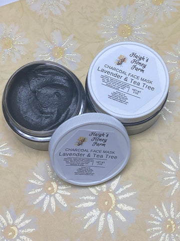 Lavender & Tea Tree Charcoal Face Mask