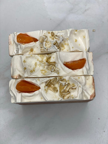 Peach Cobbler Handcrafted Soap