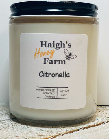 Citronella 8 oz Candle