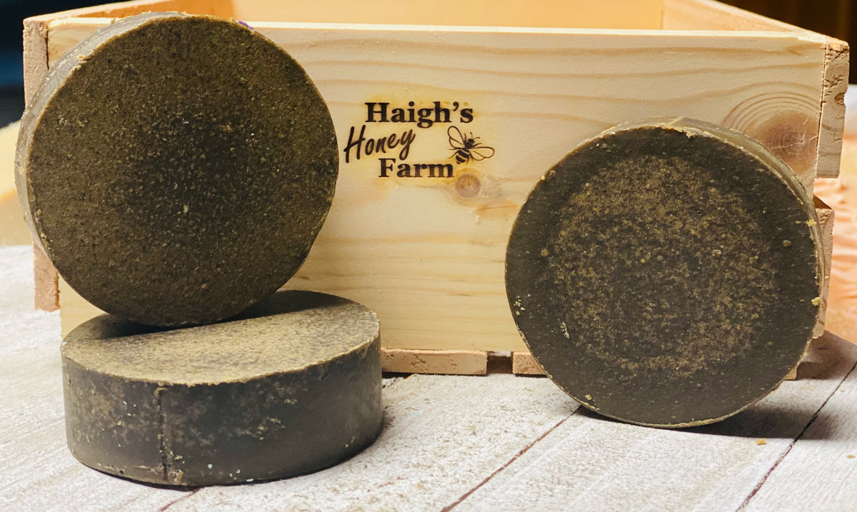 Wild Honeysuckle + Raspberry Shampoo Bar Haigh's Honey Farm