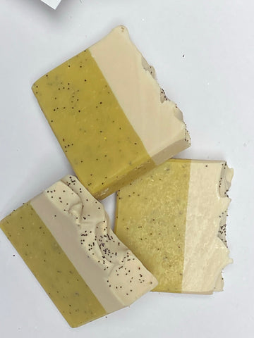 Lemon Poppy Seed Muffin Handcrafted Milk Soap