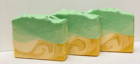 Green Tea Lemonade Handcrafted Soap