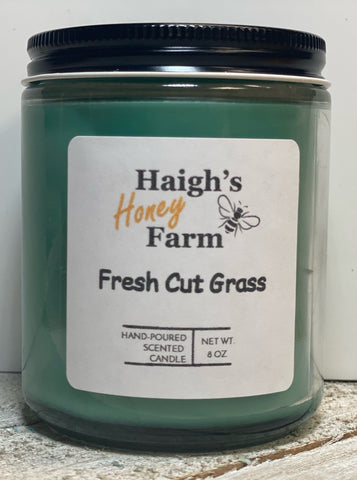 Fresh Cut Grass 8 oz Candle